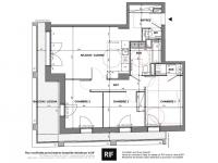 beau T4/5 en duplex belle vue sur Notre Dame-quartier Vauban