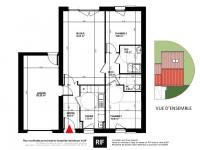 T4 de 100 m2 avec terrasses de 40 m2