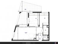 T4 de 92 m² avec terrasse de 23 m²