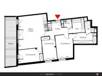 Appartement T4 136 m² avec terrasse vue Mer