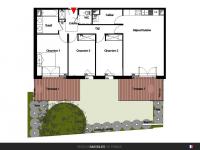 Appartement T3 95 m² avec Terrasses