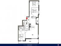 T4 85 m2 avec terrasse 30 m2