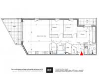 T3 de 96 m² avec terrasse de 32 m²