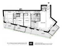 Appartement T4 93 m² avec terrasses de 64 m²