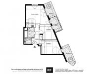 T4 82 m² avec terrasse de 18 m²