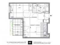 Appartement T4 98 m² avec Terrasses