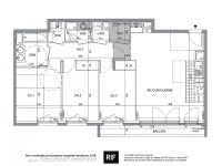 T4 de 85 m² avec terrasse de 20 m²