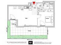 T3 de 63 m² avec terrasse et jardin