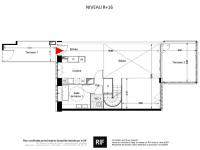 T3 de 58 m2 avec terrasse 18 m²