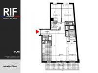 Appartement T4 de 103 m² avec solarium
