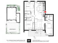 Appartement T3 de 66 m² avec balcon 13 m²