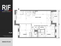 Appartement T4 de 106 m² avec terrasses