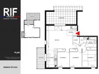 Appartement T4 de 91 m² avec balcon 16 m²