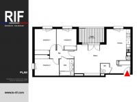 T3 de 68 m² avec terrasses 