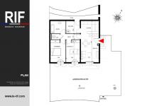 T3 de 96 m² avec balcon de 16 m²