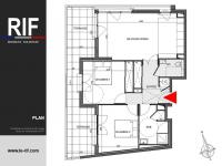 T4 de 88 m² avec balcon de 30 m²