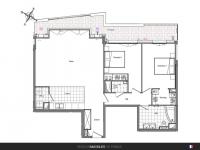 Appartement T3 de 72 m² avec terrasse