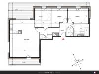 Appartement T4 de 112 m² avec terrasses