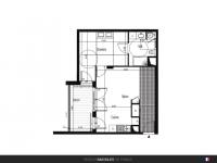 Appartement T4 de 77 m² avec terrasse