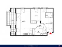 Appartement T3 de 72 m² avec terrasse