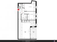T3 64 m² avec terrasses