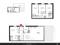 T4 112 m² avec terrasses et solarium