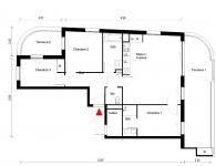 T4 de 75 m² terrasse 12 m²