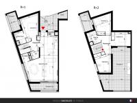 T4 de 94 m² avec loggia de 19 m²