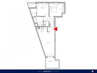 T4 duplex de 101 m² avec terrasses et parkings