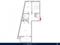 T5 duplex de 114 m² avec terrasses et parkings