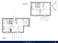 T4 de 80 m² avec terrasse et jardins de 93 m²