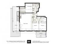 T3 de 68 m² avec balcon 6 m²