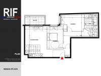 Appartement T3 de 59 m² avec terrasses et garage