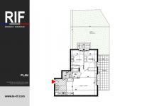 T3 66 m² avec terrasses 16 m² 