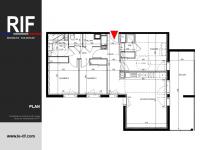 T3 de 69 m² avec terrasse de 25 m²