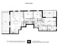 T4 de 95 m² avec jardin