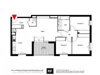 T3 de 60 m² avec balcon