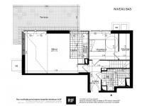 T4 de 85 m² avec jardin 56 m²