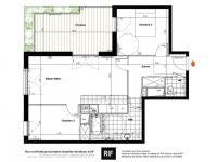 T5 de 108 m² avec balcons et parking