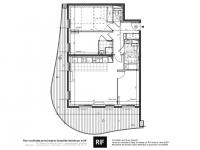 T2 42 m² avec terrasse 13 m²