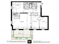 T5 de 124 m² avec terrasses