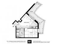 T4 77 m² avec terrasse de 43 m²