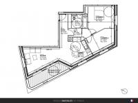 Appartement T4 de 86 m² avec terrasse et jardin 30m²