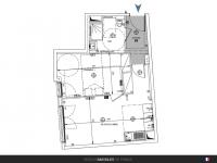 Appartement T4 de 83 m² avec terrasses 20 m²