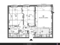 Appartement T4 de 103 m² avec une terrasse de 80 m²