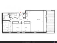 Appartement T5 de 112 m² avec terrasse de 221 m² 