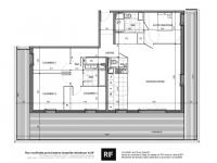 T5 de 108 m² avec balcon de 36 m²