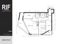 T4 de 78 m² avec balcon 37 m²