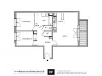 Appartement T3 de 83 m² avec terrasse 