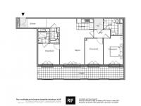 Appartement T4 de 107 m² avec jardin 